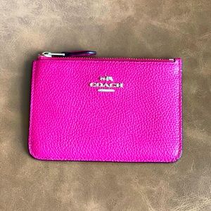 Coach key pouch